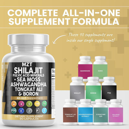 Shilajit Capsules | Natural Energy, Stamina & Wellness Support