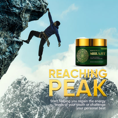 Pure Himalayan Gold Grade Shilajit Resin – 100% Natural Supplement with 85+ Trace Minerals & Fulvic Acid for Energy, Focus & Immunity | 50g