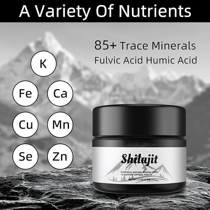 "Pure Himalayan Organic Shilajit Resin | Natural Energy & Wellness"