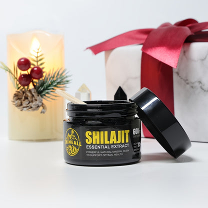 Premium Golden Grade Pure Shilajit Extract – 75%+ Fulvic Acid & 85+ Trace Minerals | Energy, Mental Clarity & Vitality Boost for Men & Women | 50g