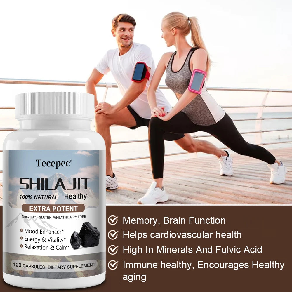 Shilajit Supplement - Energy, Digestion, Immunity & Endurance Boost