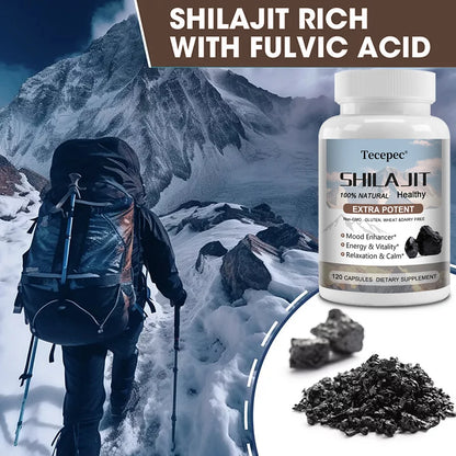 Shilajit Supplement - Energy, Digestion, Immunity & Endurance Boost