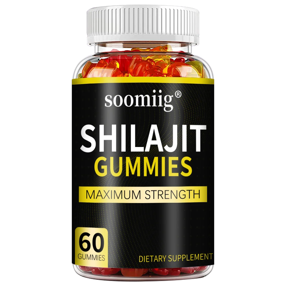 Shilajit Gummies - Boost Energy, Endurance, Muscle Recovery & Stress Relief