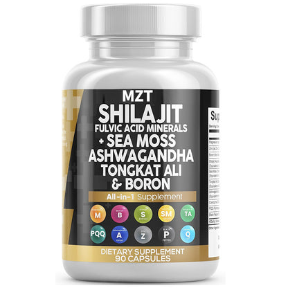 Shilajit Capsules | Natural Energy, Stamina & Wellness Support